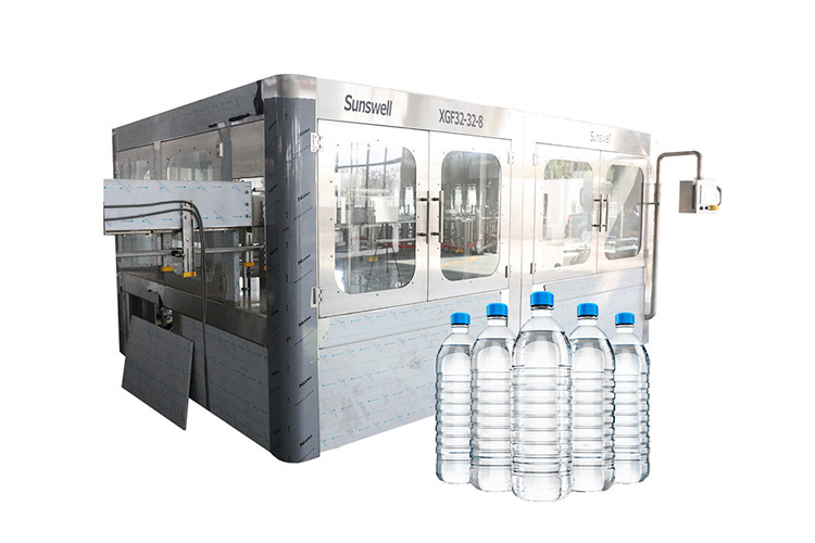 500ml Complete Mineral Water PET Bottle Filling Machine 5000BPH
