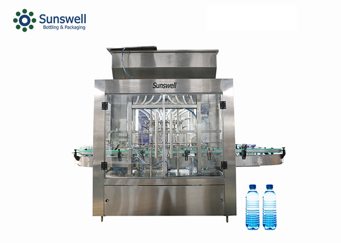 PLC Programmable Linear 3 In 1 Water Filling Machines