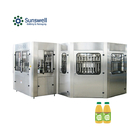 Beverage Juice Filling Machine Electric Driven For 330 - 2250ml Bottle Volume