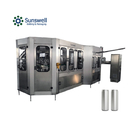 Automatic Aluminum Can Filling Machine Electronic Measuring Cup Soda Can Production Line