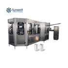 Carbonated Beverage Can Filling Machine Electronic Measuring Cup 4000BPH 50HZ