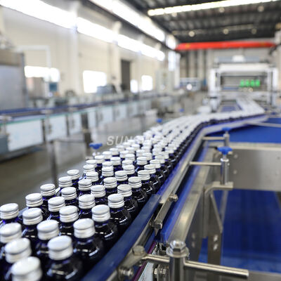 Piston Type Servo Motor Driven Glass Bottle Ropp Cover Filling Machine Featuring PLC Control System for Production Lines