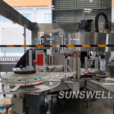 Automatic 24000BPH 500ml Pure Water Bottling Production Line Rinsing Filling Capping Unit