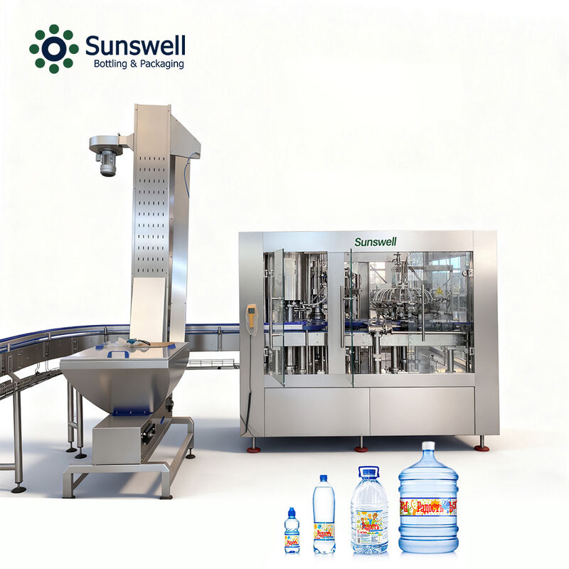 Advanced Automatic Water Bottling Filling Line for Bottles