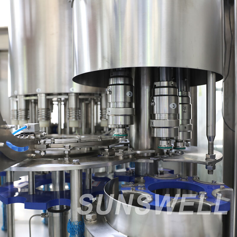 High Efficiency Automatic 3 in 1 Monoblock Water Bottling Filling Equipment