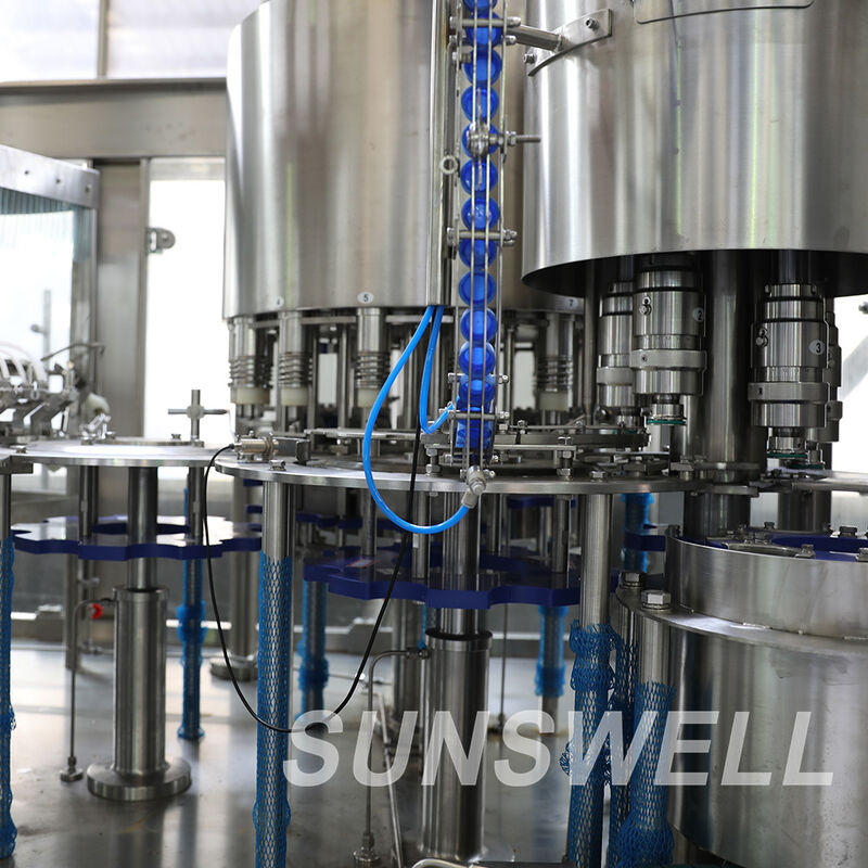 High Efficiency Automatic 3 in 1 Monoblock Water Bottling Filling Equipment