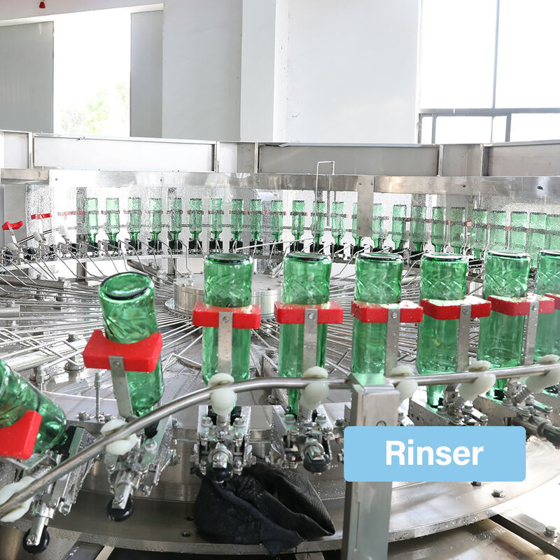 3-in-1 Monoblock Glass Bottle Beer Rinser Filler Capper for Craft Brewery & Large Beer Production Line