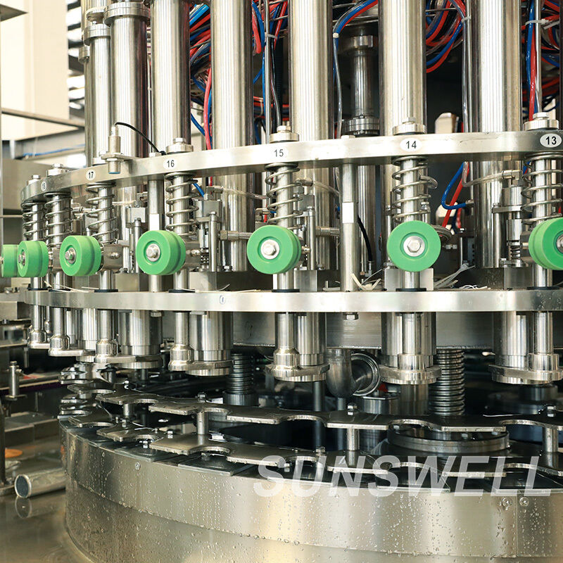 Automatic 18000CPH 200ml Aluminum Can Carbonated Drink Canning Line
